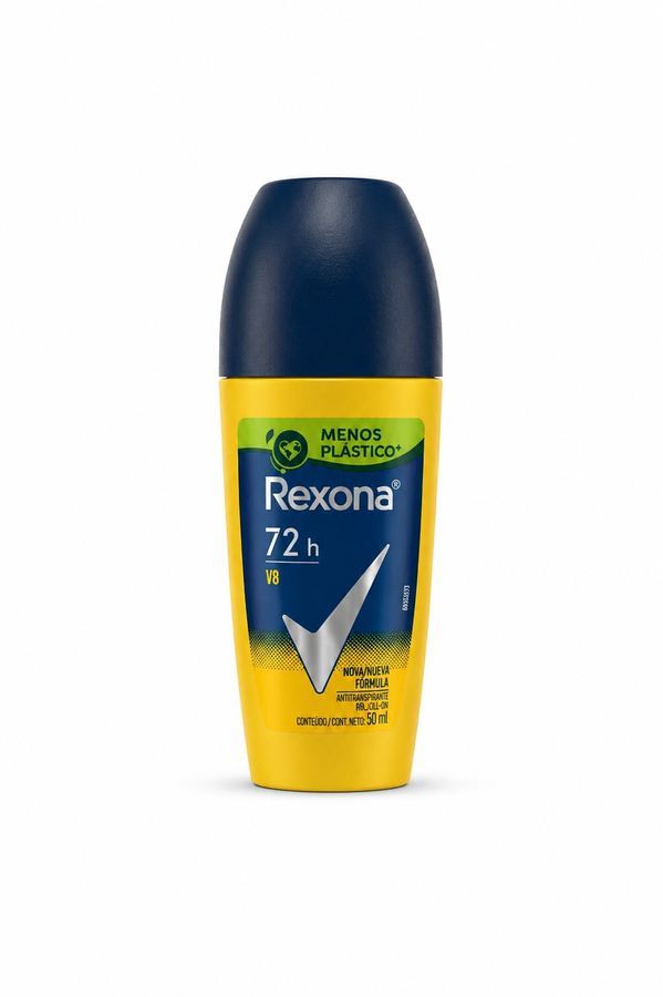 Desodorante Antitraspirante Rexona Roll-on V8 72h 50ml