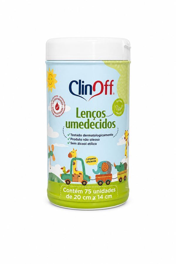 Lenços Umedecidos CinOff 75un