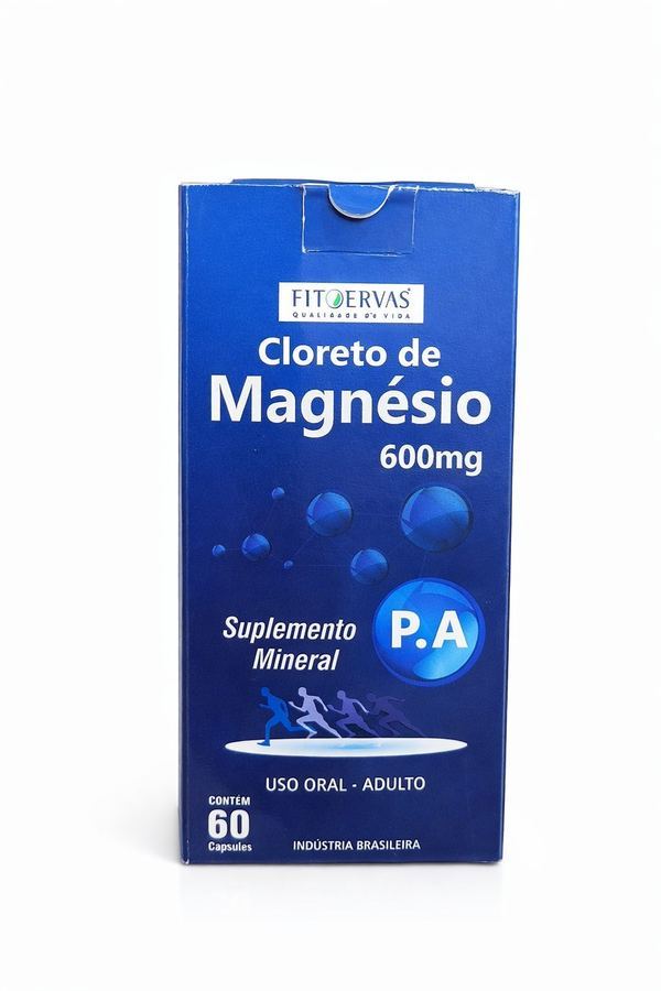 Cloreto de Magnésio P.A. 600mg - Fitoervas