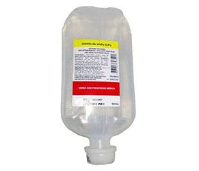Cloreto de Sódio 0,9% 500 mL Injetável
